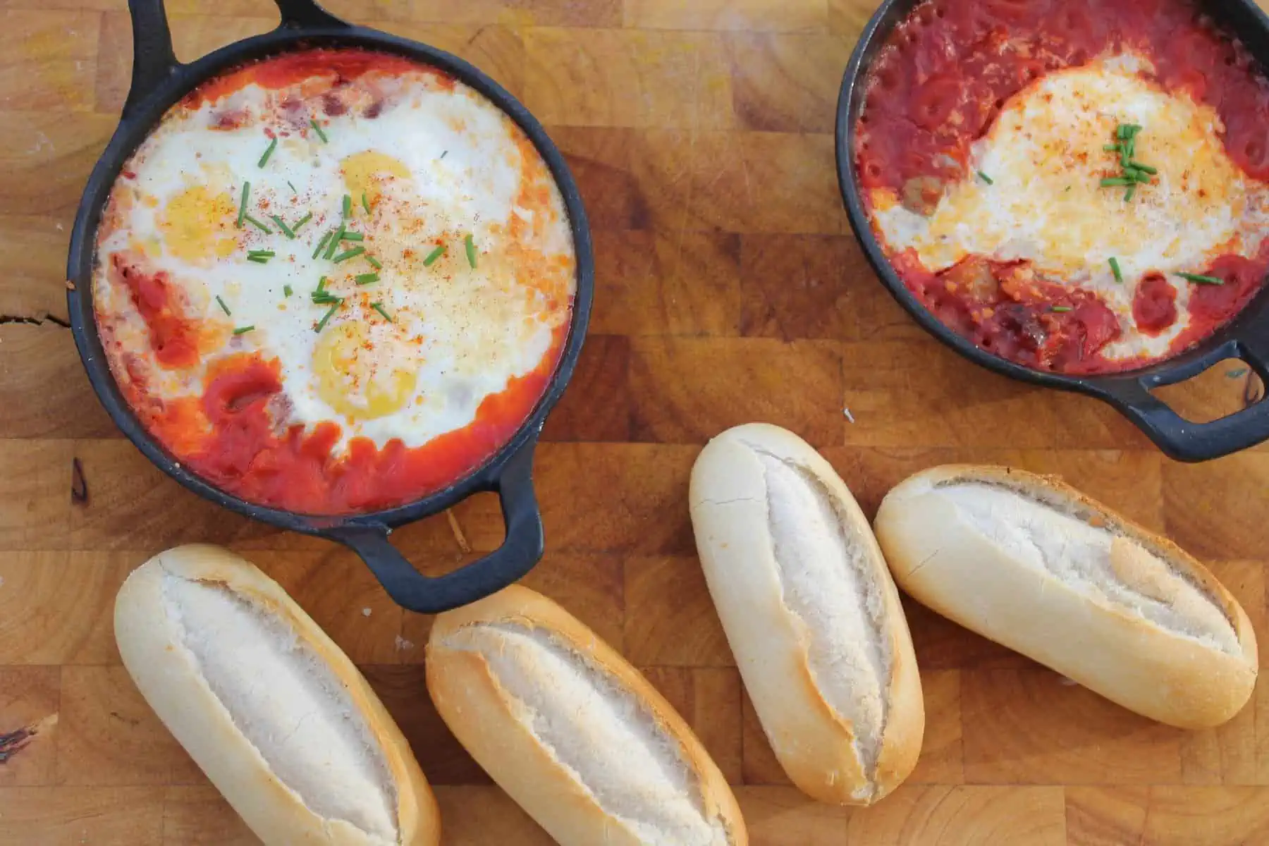 Smoke Paprika Baked Eggs