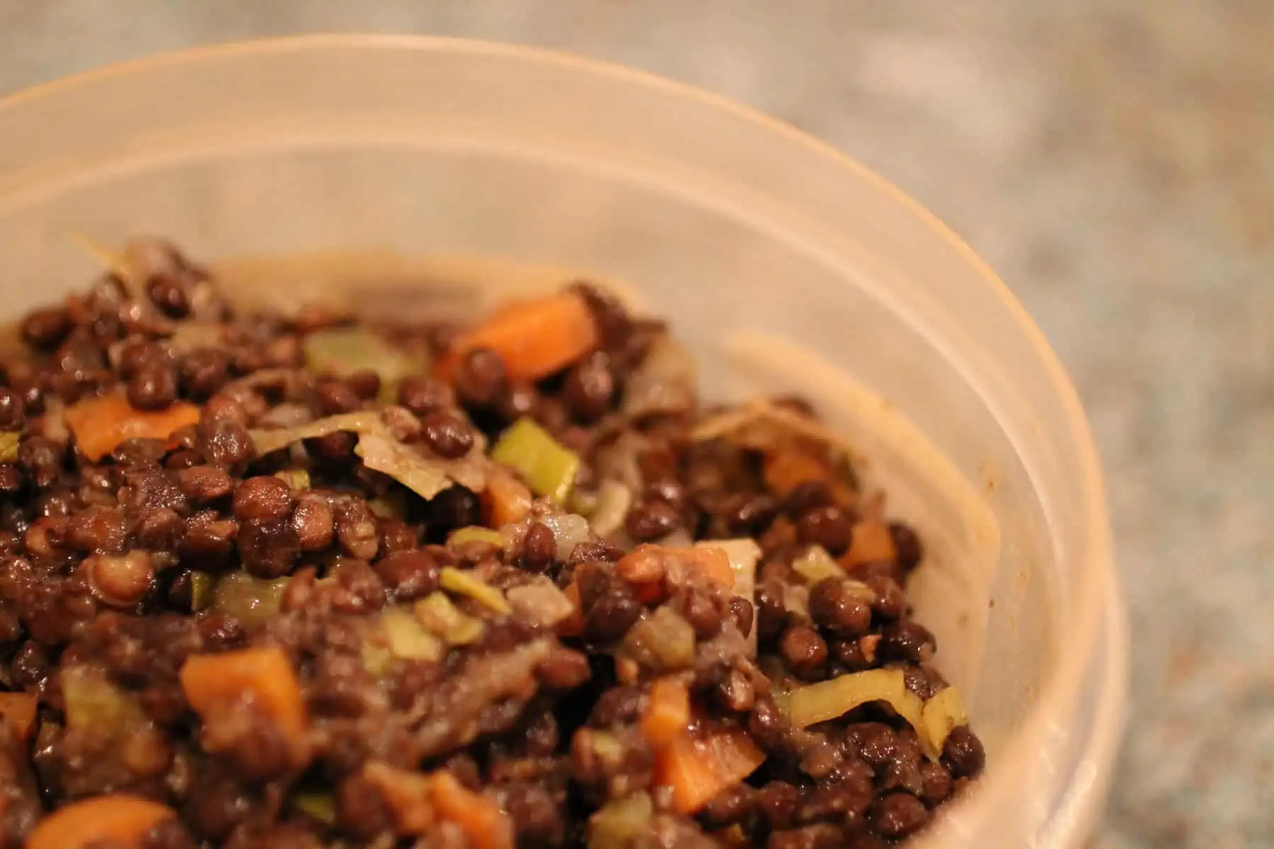 Leftover Lentils