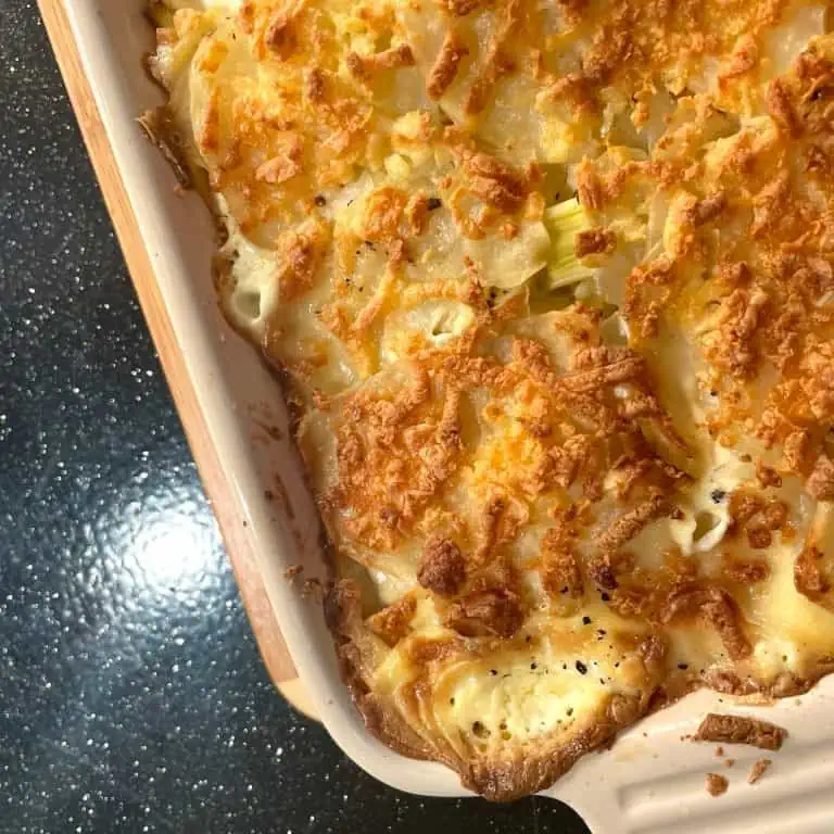 Welsh Style Potato Dauphinoise (Potato au Gratin)
