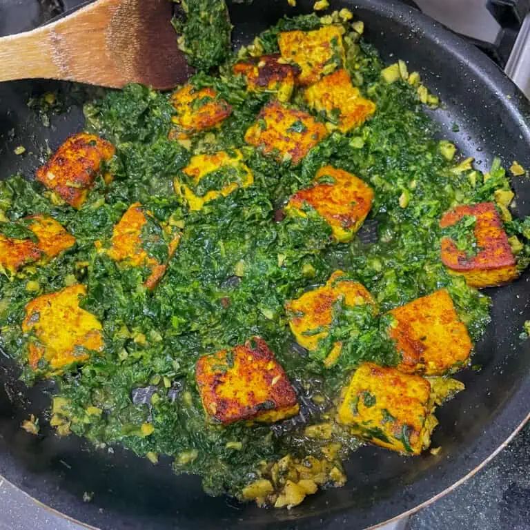 Easy One Pot Saag Paneer