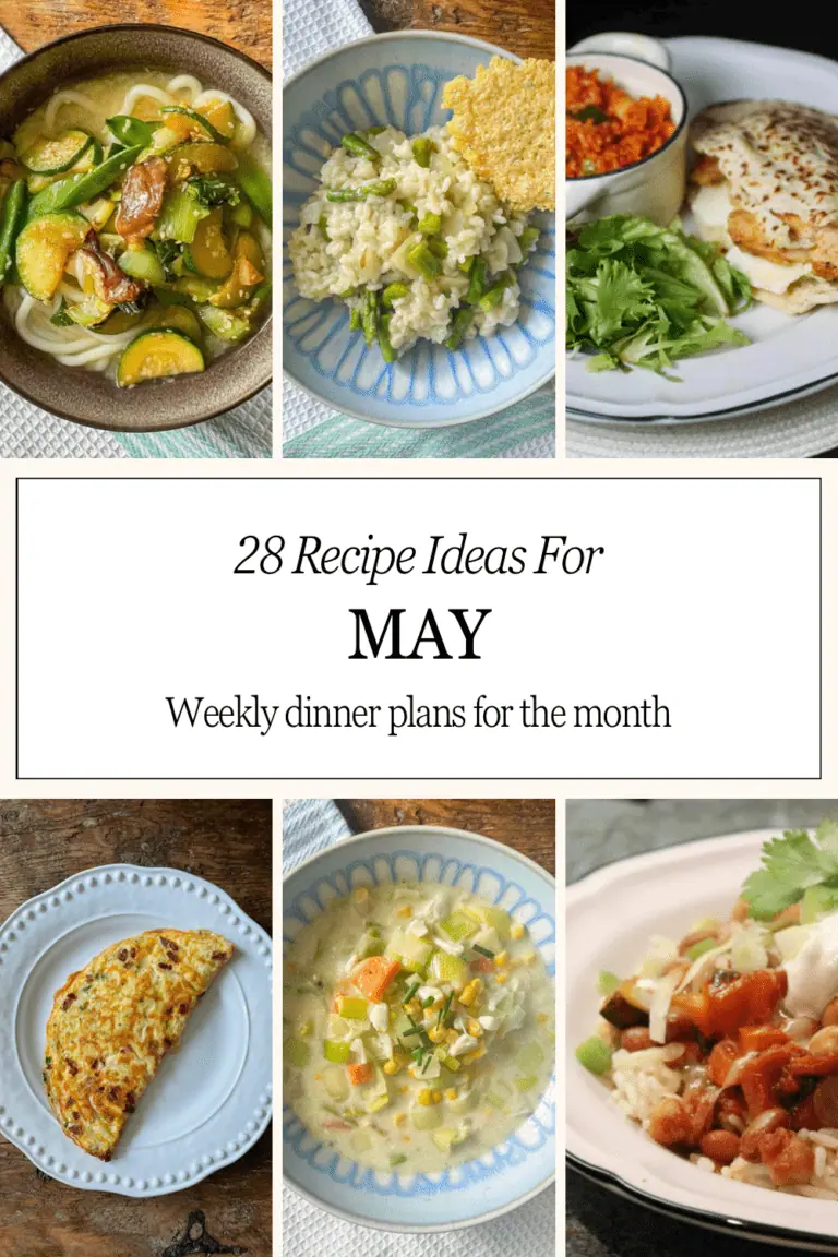 28 dinner recipe ideas for may