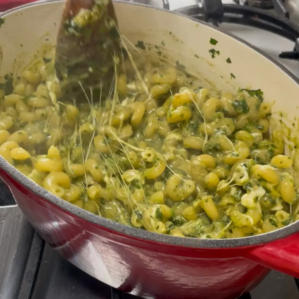 Process shot 4 - giving everything a final stir