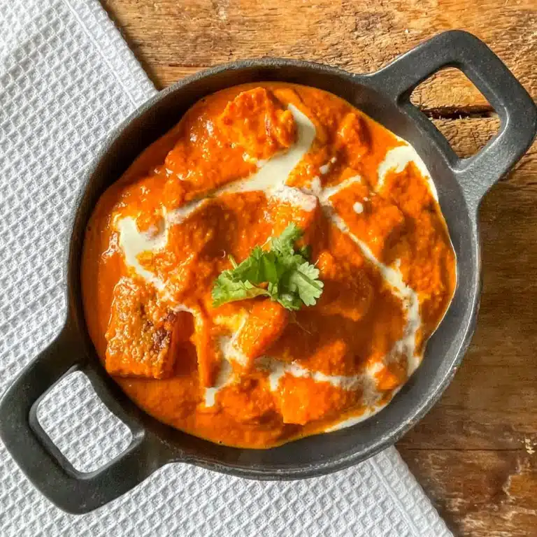 The Creamiest Butter Halloumi Curry