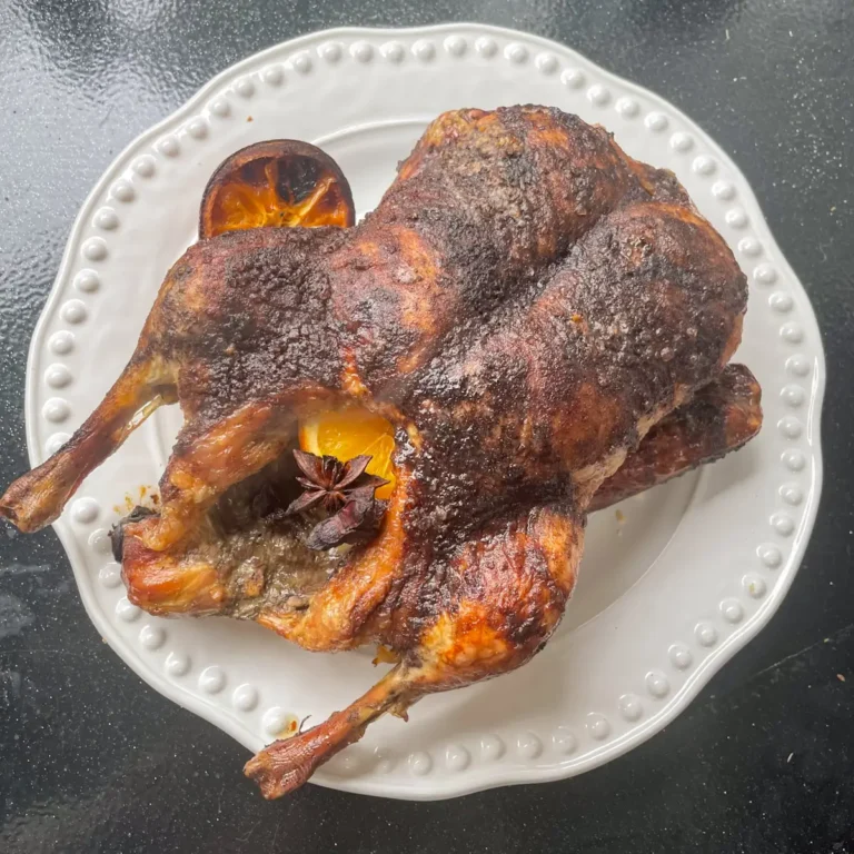 Mulled Wine Roast Duck