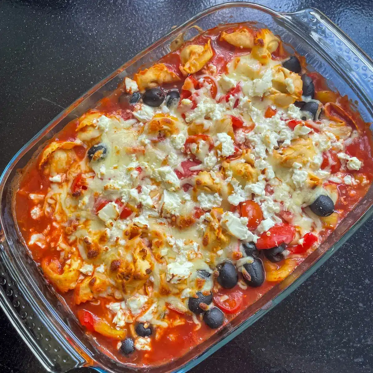 Vegetable and Tortelloni Pasta Bake