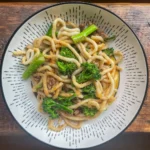 Vegetarian Satay Udon Noodles