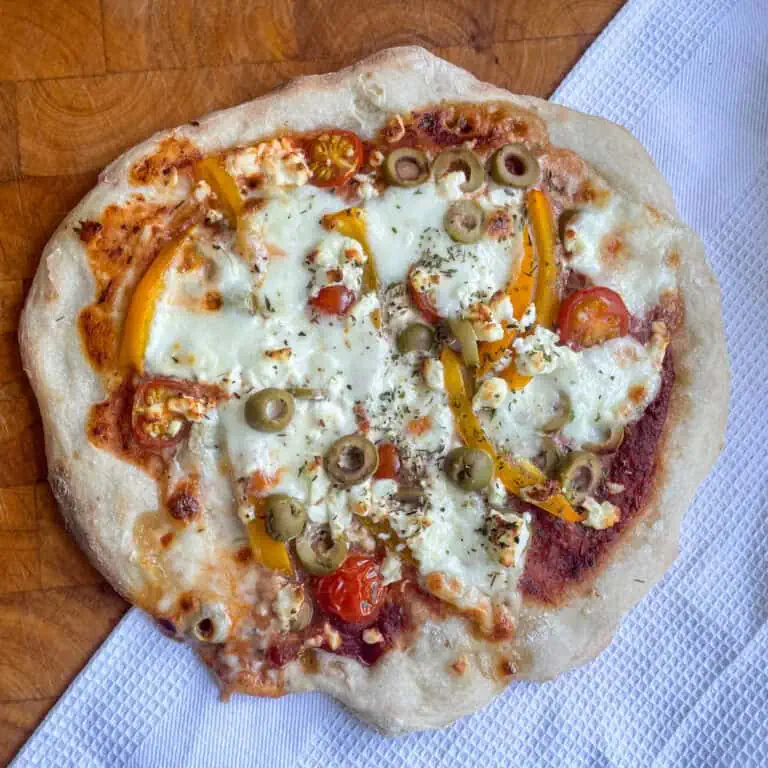 Homemade Sourdough Pizza