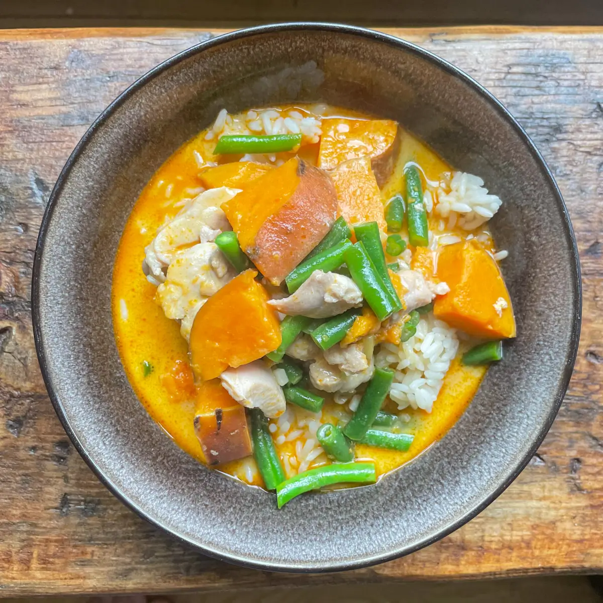 Thai Red Chicken and Sweet Potato Curry