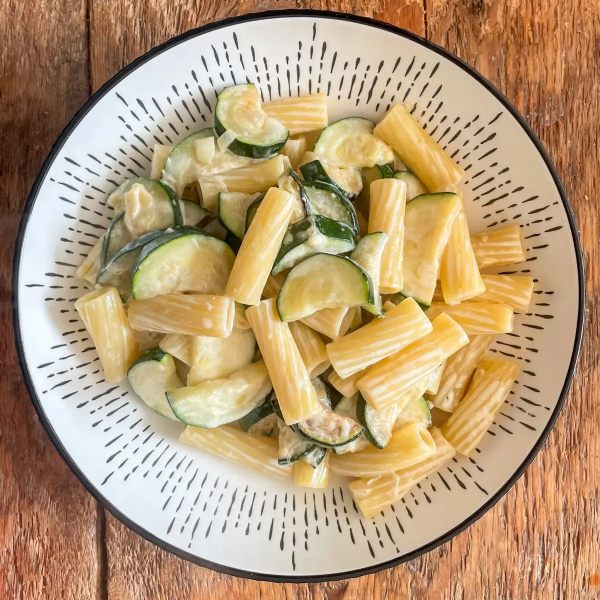 Creamy Courgette (Zucchini) Pasta