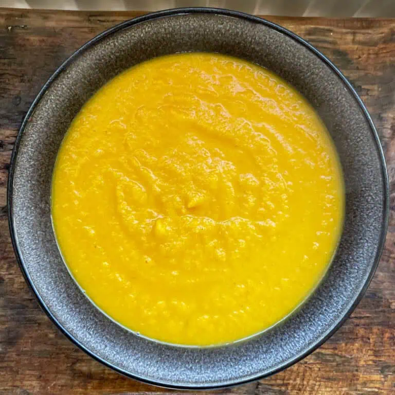 Easy Carrot and Ginger Soup Recipe