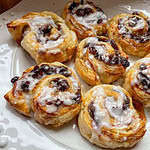 Mince Pie Spirals (Puff Pastry Pinwheels)