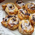 Mince Pie Spirals (Puff Pastry Pinwheels)