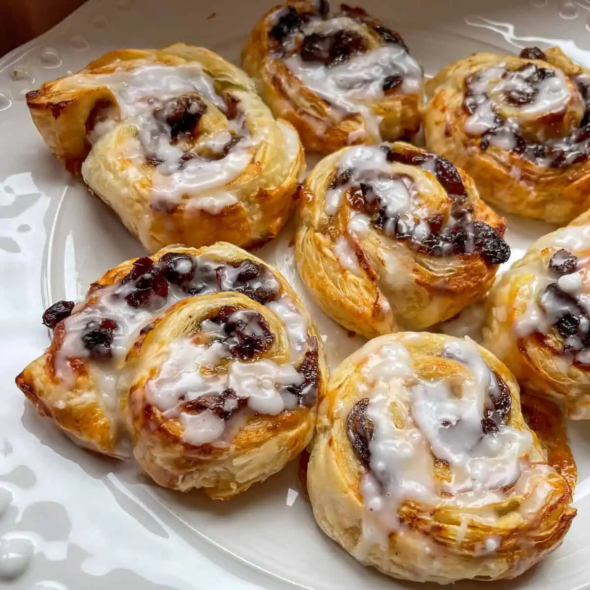 Mince Pie Spirals (Puff Pastry Pinwheels)