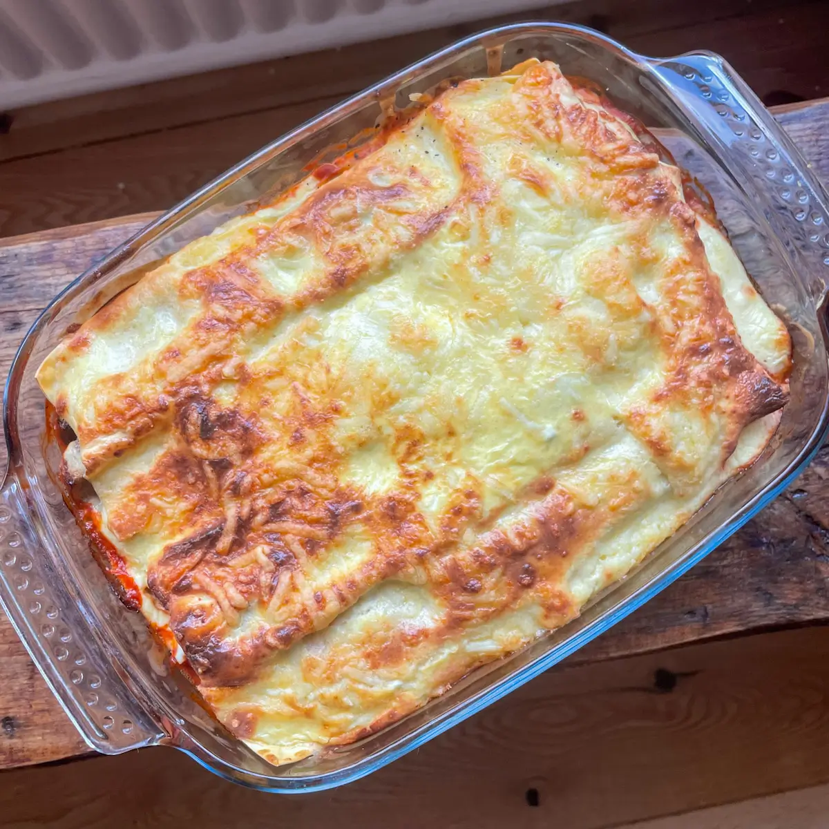 Roasted Sausage and Mushroom Lasagne
