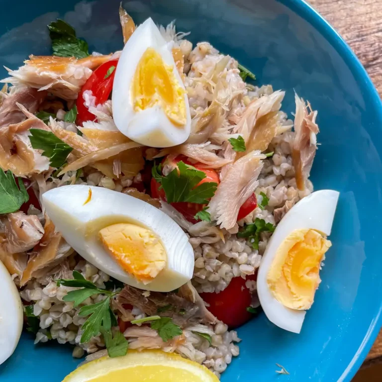 Smoked Mackerel and Buckwheat Salad 